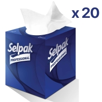 Selpak Professional Premium Butik Kutu Mendil 48 Li 20 Paket - Selpak Professional