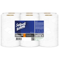 Selpak Professional Premium Sensörlü Dispenser Havlu 25 Cm 6 Lı 175 Mt - Selpak Professional