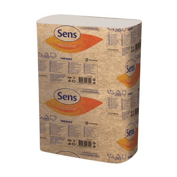 Sens Z Katlama Dispenser Havlu 150 Li 12 Paket - 1