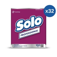 Solo Garson Peçete 1/6 26.5x33Cm 100 Lü 32 Paket - Selpak Professional