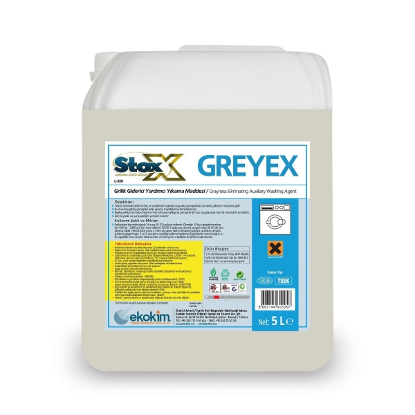 Stox Greyex Grilik Giderici Yardımcı Yıkama 5 Kg - 1