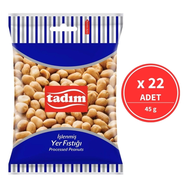 Tadım İşlenmiş Yer Fıstığı 45 Gr 22 Adet - 1