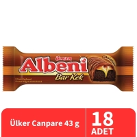 Ülker Albeni Çikolata Kaplamalı Kek 43 Gr 18 Adet - Ülker