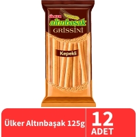 Ülker Altınbaşak Kepekli Grissini 125 Gr 12 Adet - Ülker