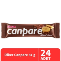 Ülker Canpare Çikolatalı Bisküvi 81 Gr 24 Adet - Ülker