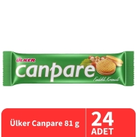 Ülker Canpare Fındıklı Bisküvi 81 Gr 24 Adet - Ülker