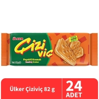 Ülker Çiziviç Peynirli Sandviç Kraker 82 Gr 24 Adet - Ülker