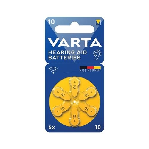 Varta 10 Numara Kulaklık İşitme Cihazı Pili 6 Lı - 1