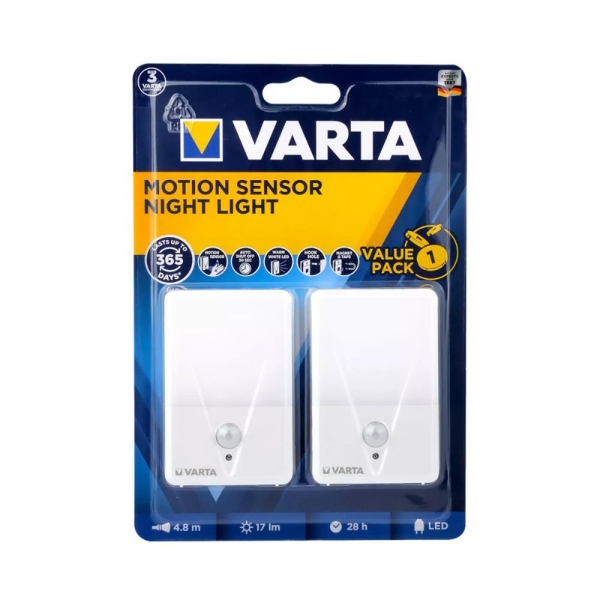 Varta Hareket Sensörlü Led Gece Lambası 2 Li - 1