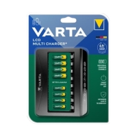 Varta LCD Ekranlı Multi Pil Şarj Cihazı 8 Yuvalı - Varta