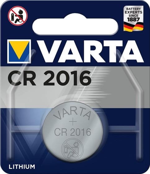 Varta Lityum Düğme Pil CR2016 Tekli - 1