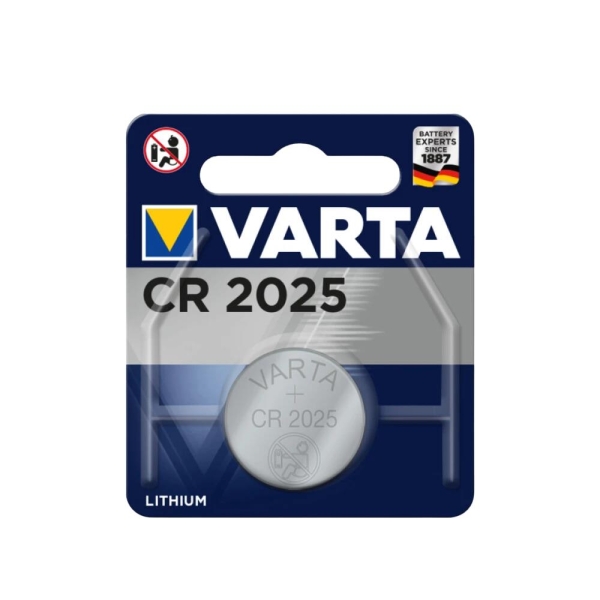 Varta Lityum Düğme Pil CR2025 Tekli - 1