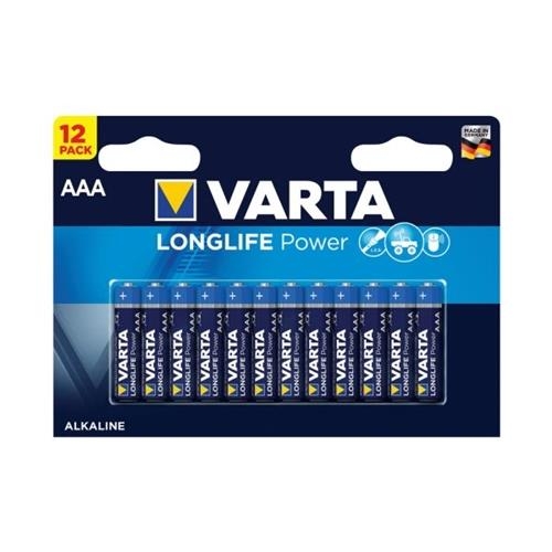 Varta Longlife Power İnce Alkalin Pil AAA 12 Li - 1