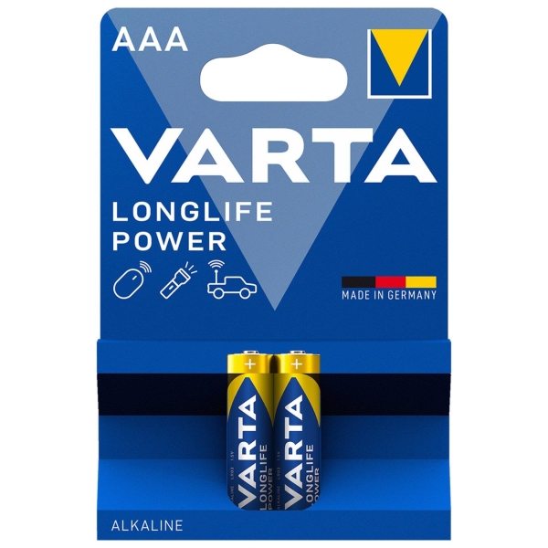 Varta Longlife Power İnce Alkalin Pil AAA 2 Li - 1