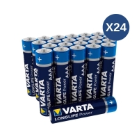 Varta Longlife Power İnce Alkalin Pil AAA 24 Lü - Varta