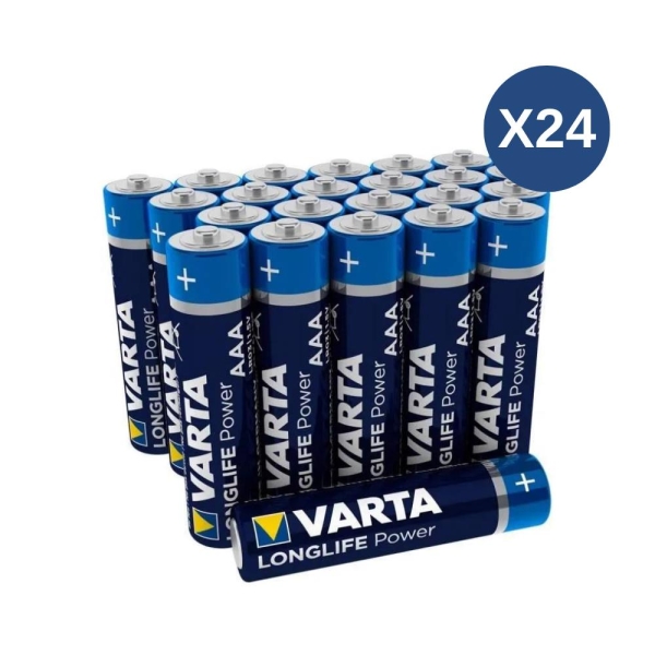 Varta Longlife Power İnce Alkalin Pil AAA 24 Lü - 1