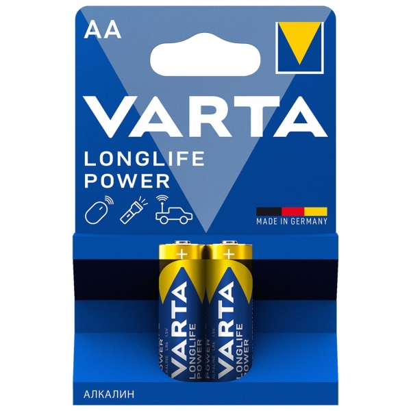 Varta Longlife Power Kalem Alkalin Pil AA 2 Li - 1