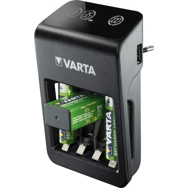 Varta Plug Ekranlı Pil Şarj Cihazı 4 Pil Hediyeli - 2