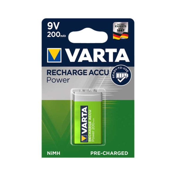 Varta Şarj Edilebilir Pil 200 Mah 9 Volt - 1