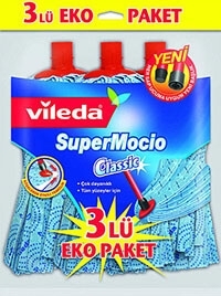 Vileda Klasik Yedek Paspas 3 Lü Paket - 1