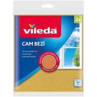 Vileda Mikrofiber Cam Bezi 2 Li - Vileda